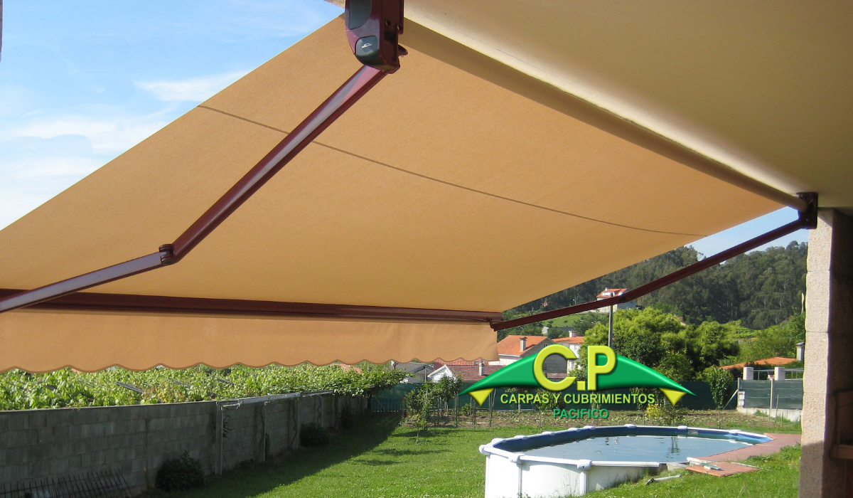 toldo retractil con motor